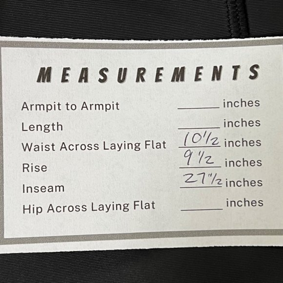 Lululemon Wunder Under High Rise Pants Cire Wrap Black Tights Leggings size 2 - Picture 10 of 10